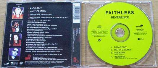 FAITHLESS Reverence CD [Vx3]