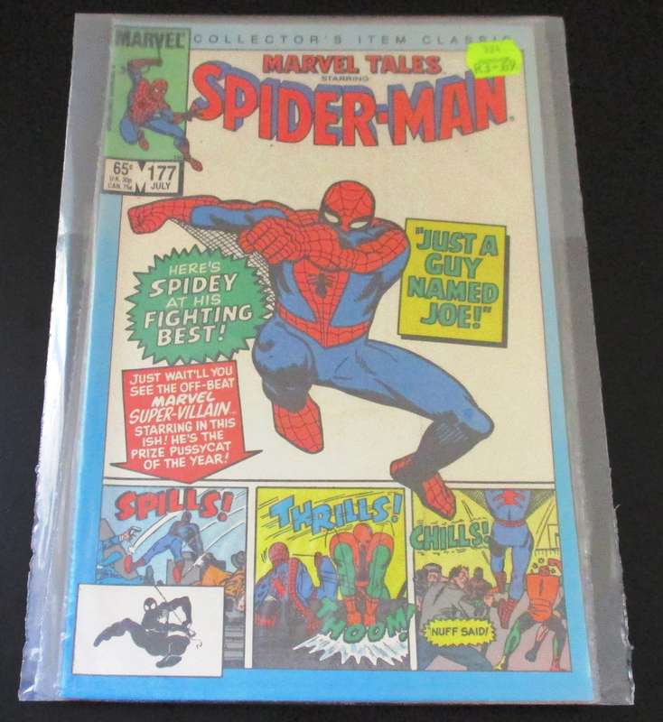 MARVEL TALES SPIDER-MAN A guy named Joe #177 July 1985 [Box 3]