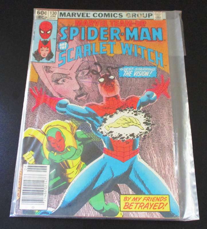 MARVEL TEAM UP SPIDER-MAN + SCARLET WITCH #130 June 1983 [Box 3]