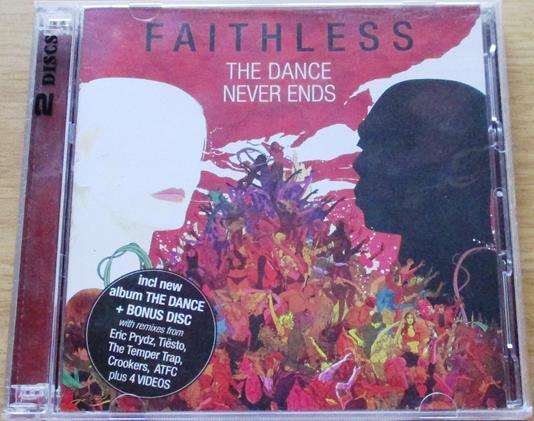 FAITHLESS The Dance Never Ends 2xCD [Vx3]