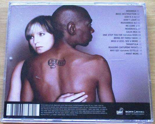 FAITHLESS Forever Faithless The Greatest Hits CD [Vx6]