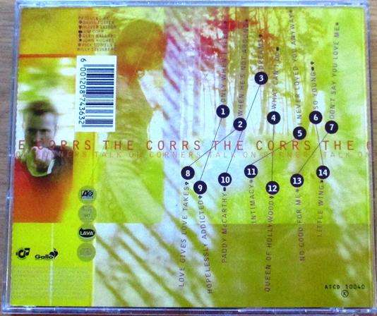 THE CORRS Talk in Corners CD [Gx5]