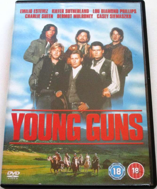 YOUNG GUNS DVD [BBOX 14]