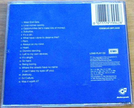 PET SHOP BOYS Discography CD [Gx6]