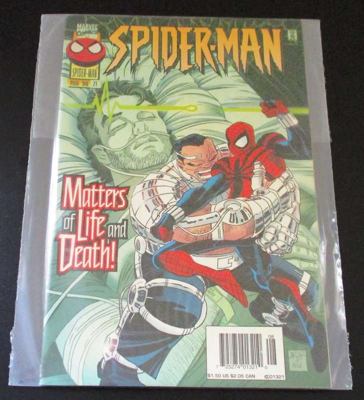 MARVEL Comics SPIDER-MAN Matters of Life and Death #71 August 1996 [Box 3]
