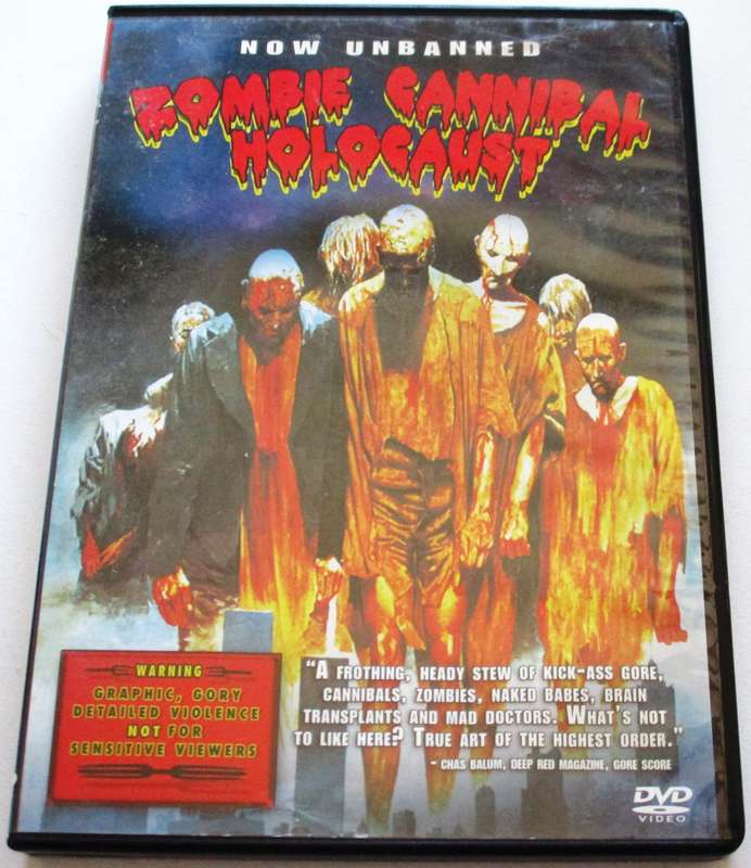 ZOMBIE CANNIBAL HOLOCAUST DVD [BBOX 14]
