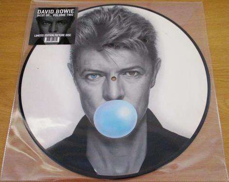 DAVID BOWIE Best Of Volume Two PICTURE DISC LP VINYL Record