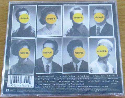 GREEN DAY Nimrod IMPORT CD