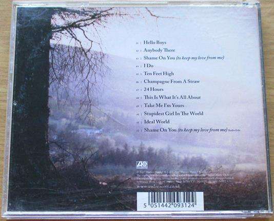 ANDREA CORR Ten Feet High CD [Gx8]
