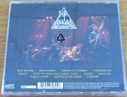 DEF LEPPARD On Through the Night CD