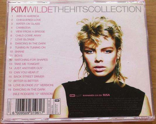 KIM WILDE The Hits Collection CD [Gx10]