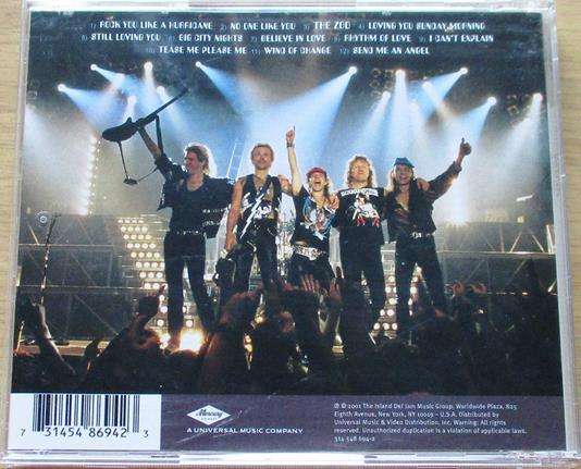 SCORPIONS The Best of CD [Gx10]