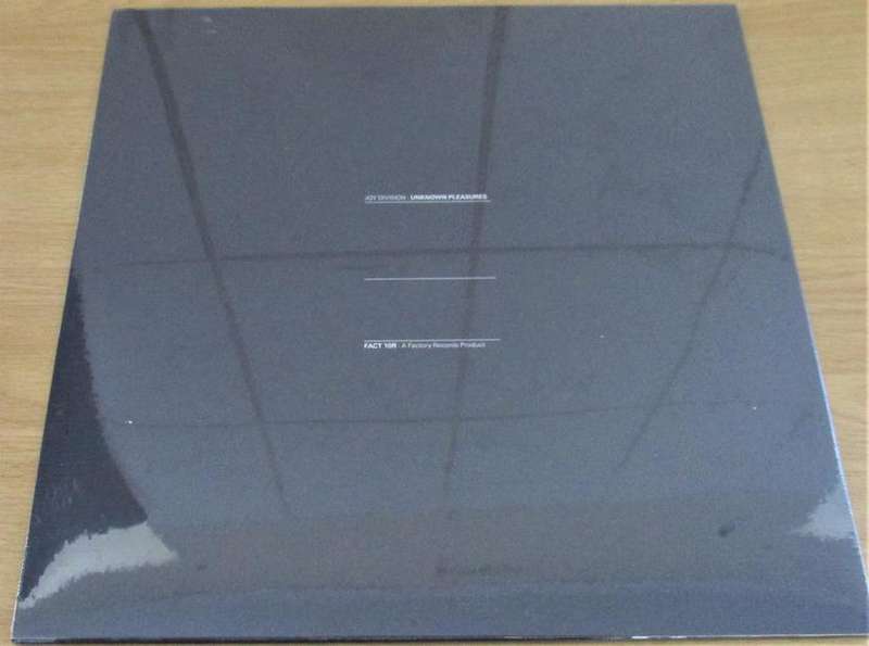JOY DIVISION Unknown Pleasures European Pressing LP VINYL Record
