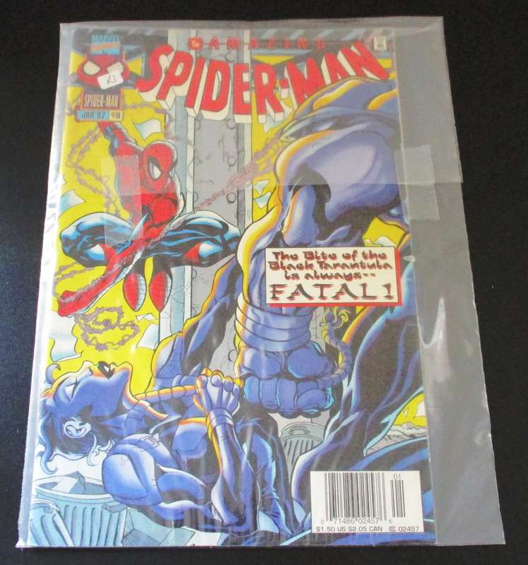 MARVEL Comics THE AMAZING SPIDER-MAN The Black Tarantula #419 Jan 1997 [Box 4]