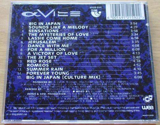 ALPHAVILLE First Harvest 1984-92 CD [Gx10]
