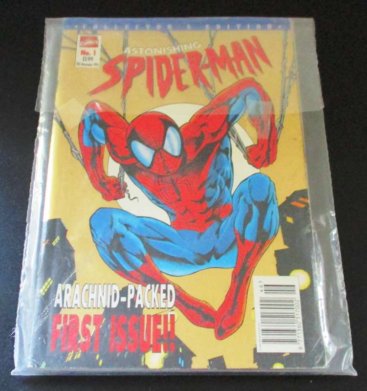MARVEL Comics ASTONISHING SPIDER-MAN Arachnid-Packed Collector's Edition #1 November 1995 [Box 4]