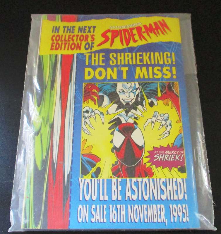 MARVEL Comics ASTONISHING SPIDER-MAN Arachnid-Packed Collector's Edition #1 November 1995 [Box 4]