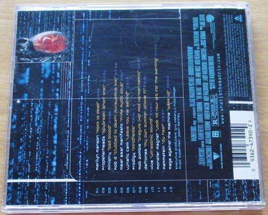 THE MATRIX O.S.T. CD [Vx1]