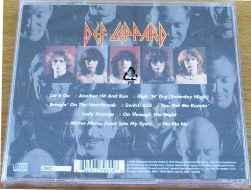 DEF LEPPARD High 'n' Dry CD