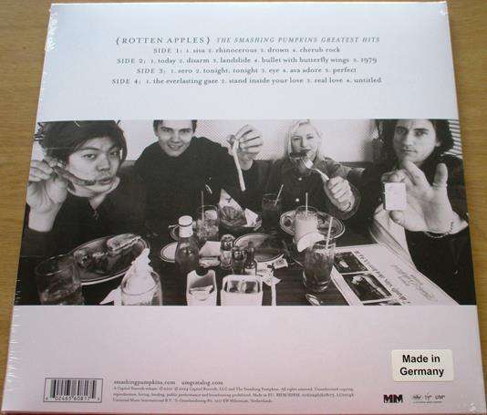 SMASHING PUMPKINS Rotten Apples: Greatest Hits 2xLP VINYL RECORD