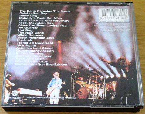 LED ZEPPELIN Final Cut Knebworth 1979 2xCD