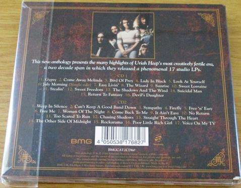 URIAH HEEP Your Turn to Remember The Definitive Anthology 1970-1990 Digipak 2xCD