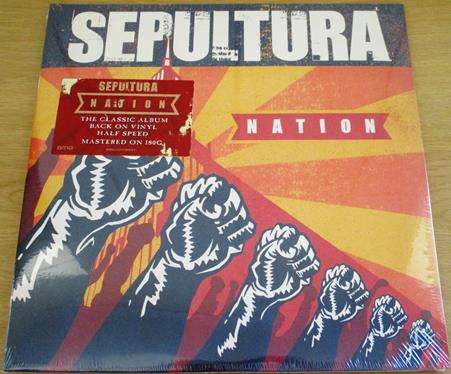 SEPULTURA Nation HALF SPEED MASTERED 2xLP VINYL Record