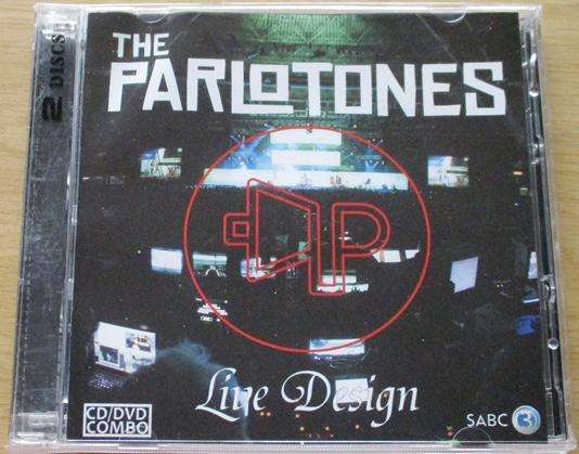 THE PARLOTONES Live Design CD+DVD VG+ [Zx1]