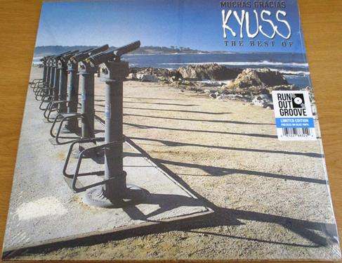 KYUSS Muchas Gracias: The Best Of Kyuss BLUE RANSPARENT 2xLP VINYL Record