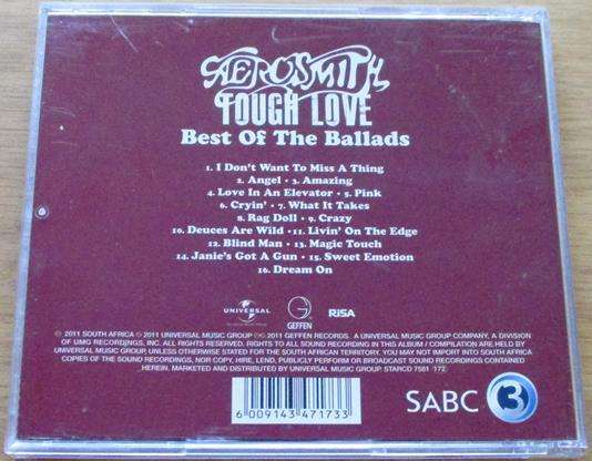 AEROSMITH Tough Love The Ballads CD  [Z x 3]