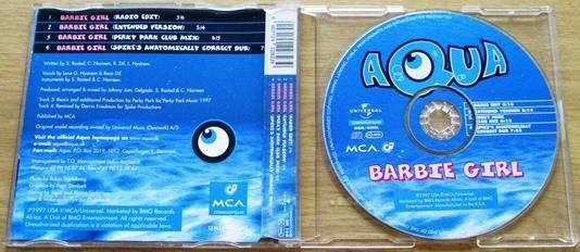 AQUA Barbie Girl CD [Zx4]
