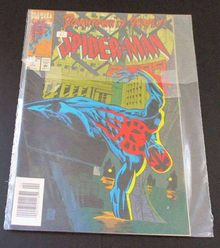 MARVEL Comics SPIDER-MAN 2099 Downtown is deadly #6 April 1993 [Box 4]