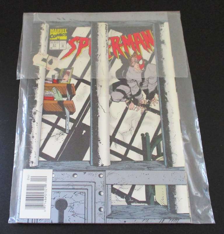 MARVEL Comics SPIDER-MAN DIE CUT PRISON CELL CARD STOCK COVER #57 April 1998 [Box 4]