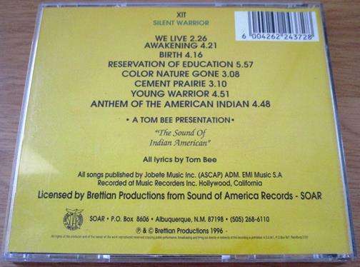 XIT Silent Warrior CD [Shelf G Box 11]