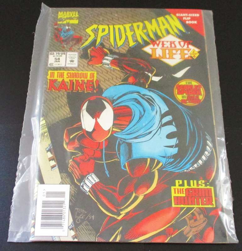 MARVEL Comics SPIDER-MAN Web of Life #54 Jan 1995 [Box 4]