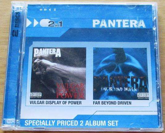 PANTERA Vulgar Display or Power / Far Beyond Driven 2xCD [Gx17]