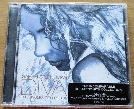 SARAH BRIGHTMAN Diva The Singles Collection CD [Gx17]