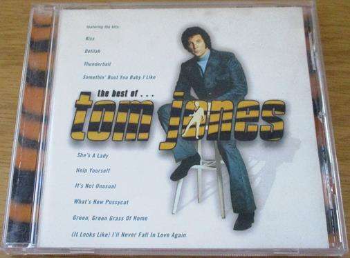 TOM JONES Best of CD [Shelf G Box 5]