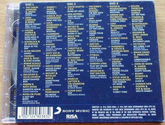 DANCE HITS 2016 3xCD [Gx15]