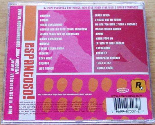 GRAND THEFT AUTO VICE CITY Vol. 7 Radio Espantoso CD [Gx15]