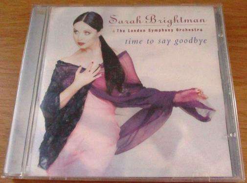 SARAH BRIGHTMAN Time to Say Goodbye CD [Shelf G Box 4]