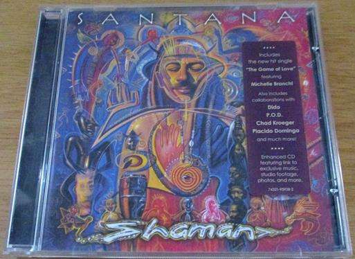 SANTANA Shaman CD [Shelf G Box 4]