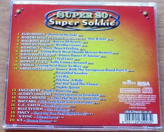 SUPER 20 SUPER SOKKIE CD [Gx15]