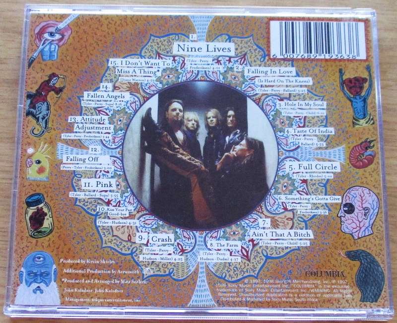 AEROSMITH Nine Lives CD [G Box 32]
