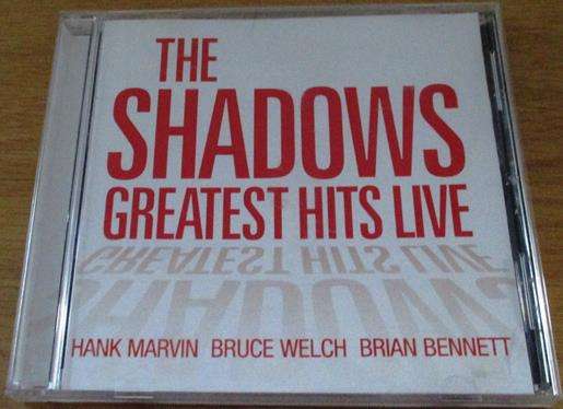 THE SHADOWS Greatest Hits Live CD [Shelf G Box 3]