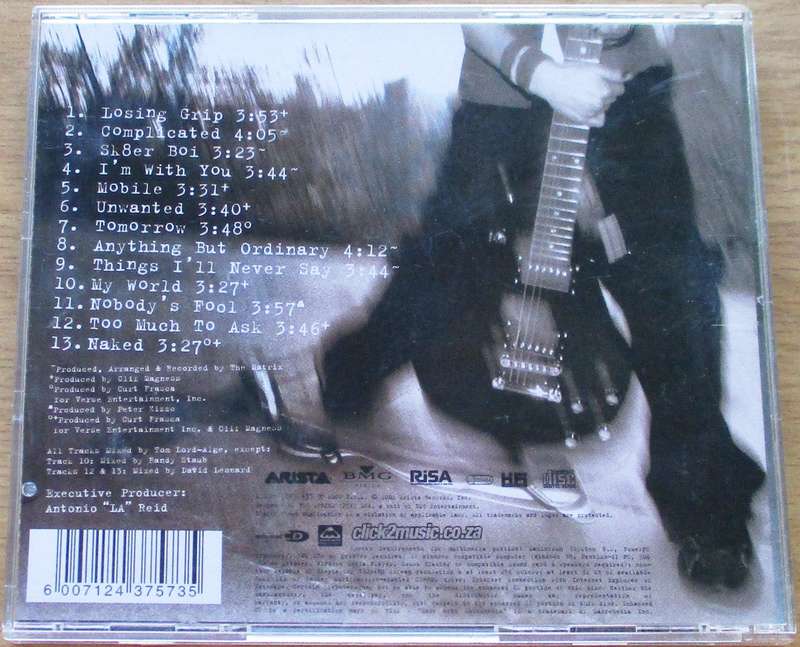 AVRIL LAVIGNE Let Go CD [G Box 31]