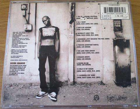 SKUNK ANANSIE Stoosh CD [Shelf G Box 3]
