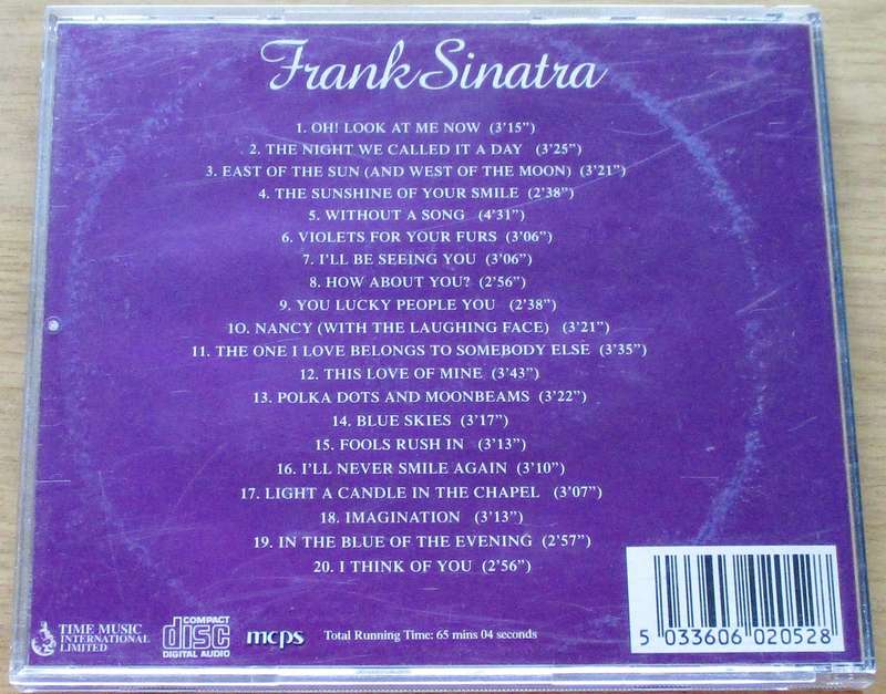 FRANK SINATRA CD [G Box 28]