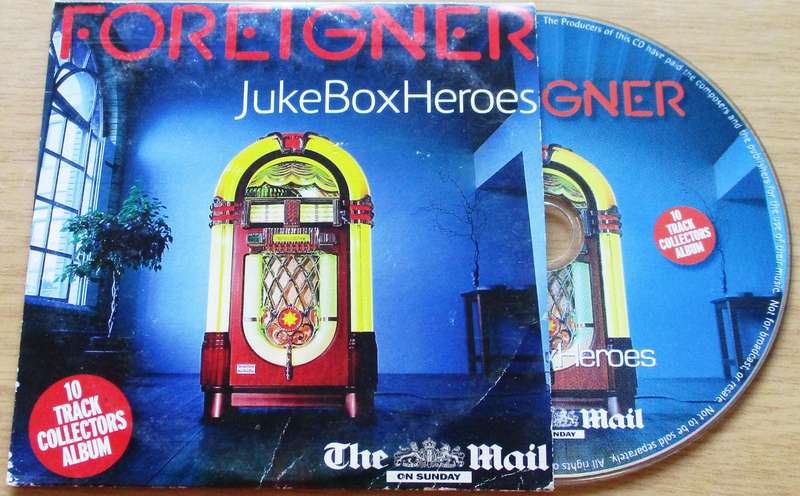 FOREIGNER JukeBoxHeroes CD [Card sleeve Box]