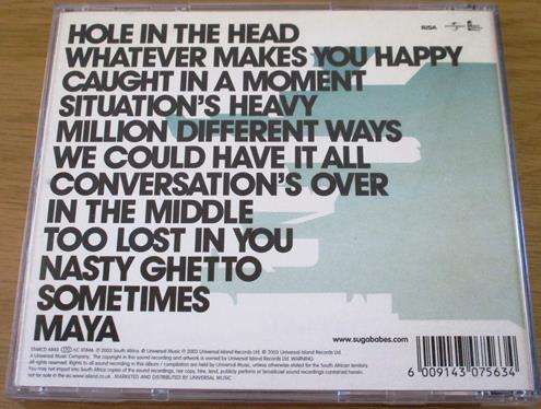 SUGABABES Three CD [Shelf G Box 3]